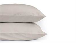 Snoozing katoen-satijn kussenslopen (set van 2)