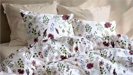 Zohome Celeste flanel dekbedovertrek