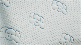 Silvana Cool Flex Blauw latex medium hoofdkussen