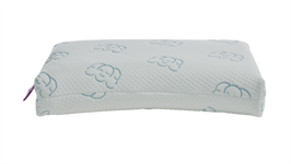 Silvana Cool Flex Paars latex zacht hoofdkussen