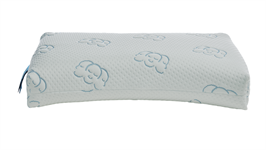 Silvana Flex Blauw latex medium hoofdkussen