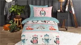 Good Morning Turr flanel dekbedovertrek