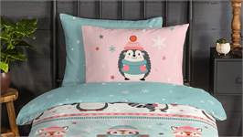 Good Morning Turr flanel dekbedovertrek