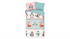 Good Morning Turr flanel dekbedovertrek