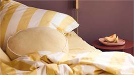 Essenza Minte Stripe dekbedovertrek