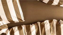 Essenza Minte Stripe dekbedovertrek