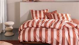 Essenza Minte Stripe dekbedovertrek