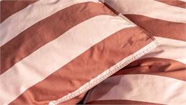 Essenza Minte Stripe dekbedovertrek