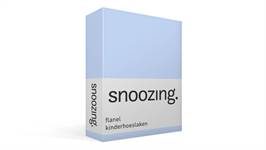 Snoozing flanel kinderhoeslaken