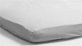Snoozing percale katoen topper hoeslaken