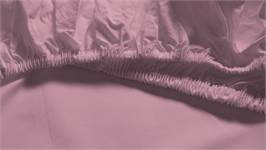 Snoozing percale katoen topper hoeslaken