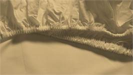 Snoozing percale katoen hoeslaken extra hoog