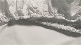 Snoozing percale katoen hoeslaken extra hoog