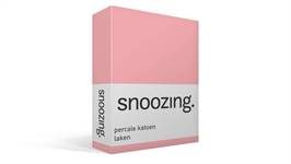 Snoozing percale katoen laken