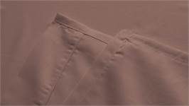 Snoozing katoen-satijn laken