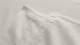 Snoozing katoen-satijn laken