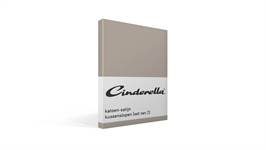 Cinderella katoen-satijn kussenslopen (set van 2)