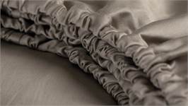 Cinderella katoen-satijn topper hoeslaken