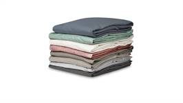 Kayori Shizu percale katoen dubbele split-topper hoeslaken