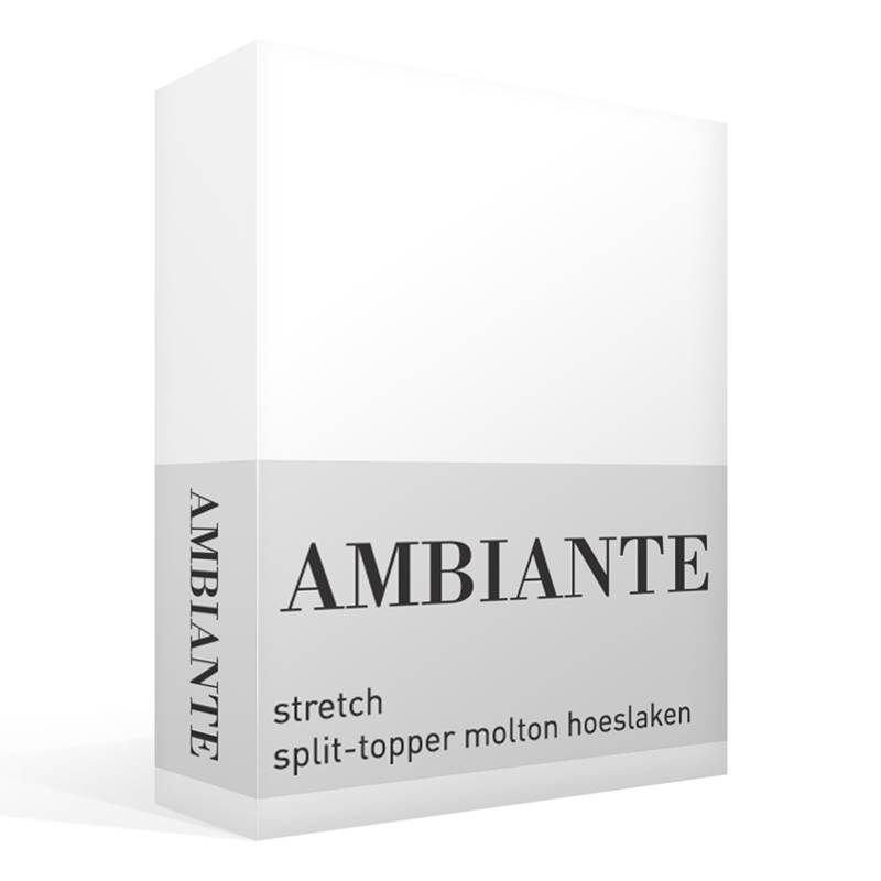 Ambiante stretch split-topper molton hoeslaken