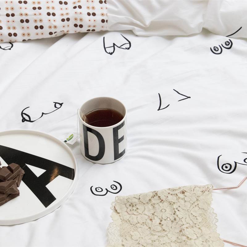 covers co booby trap dekbedovertrek wit smulderstextiel be