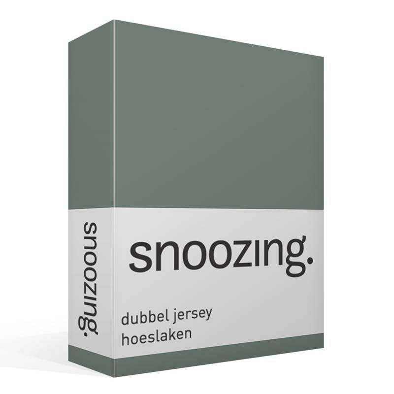 Snoozing dubbel jersey hoeslaken