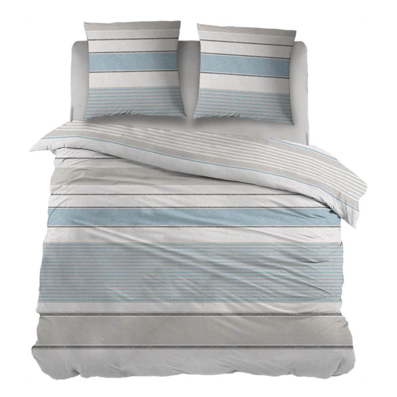 Snoozing Delta flanel dekbedovertrek