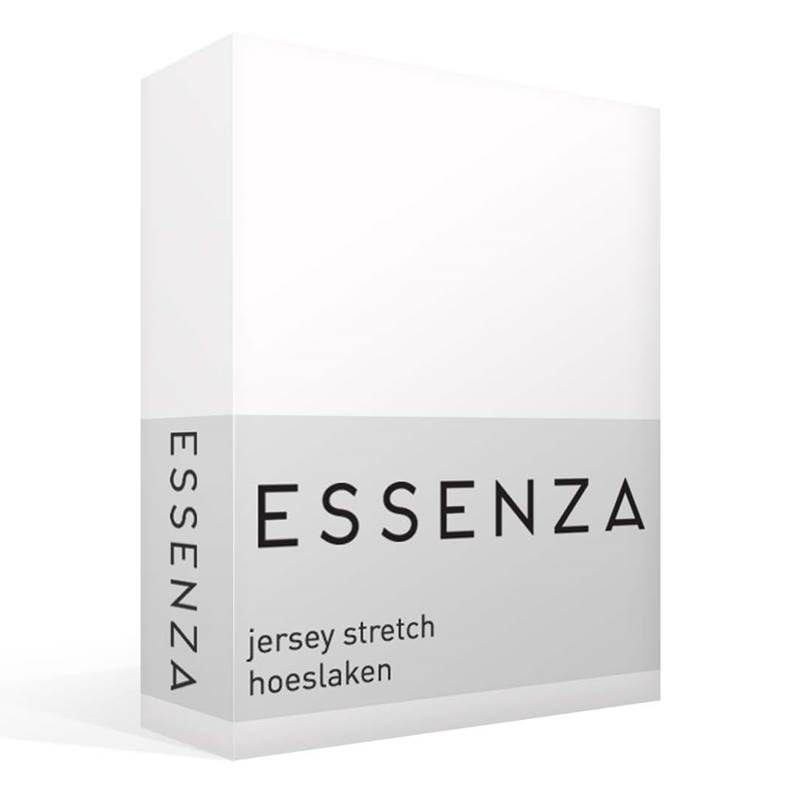 Essenza The Organic stretch hoeslaken - Wit - Smulderstextiel.be