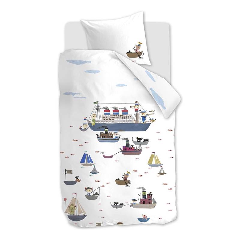 Fiep Amsterdam Bootje varen dekbedovertrek