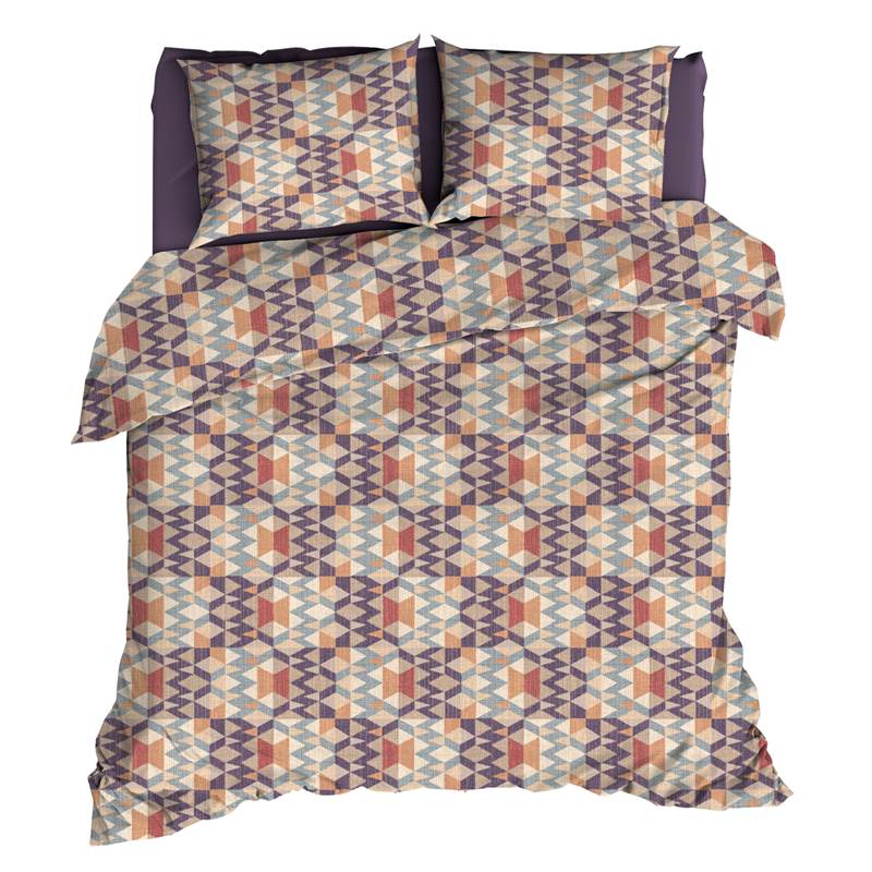 Romanette Nevada flanel dekbedovertrek