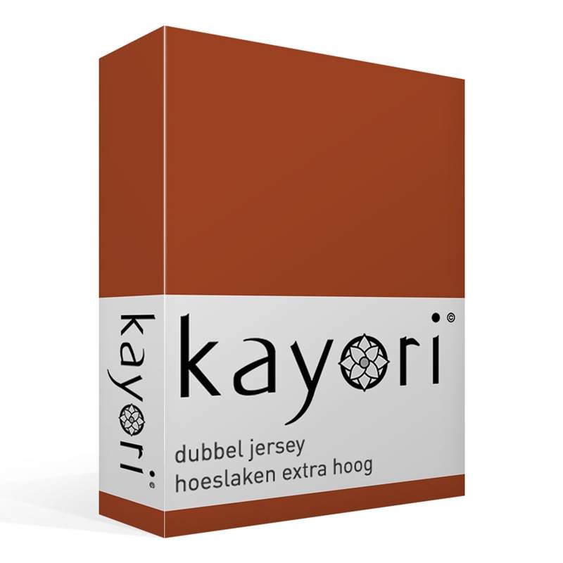 Kayori Saiko dubbel jersey hoeslaken extra hoog