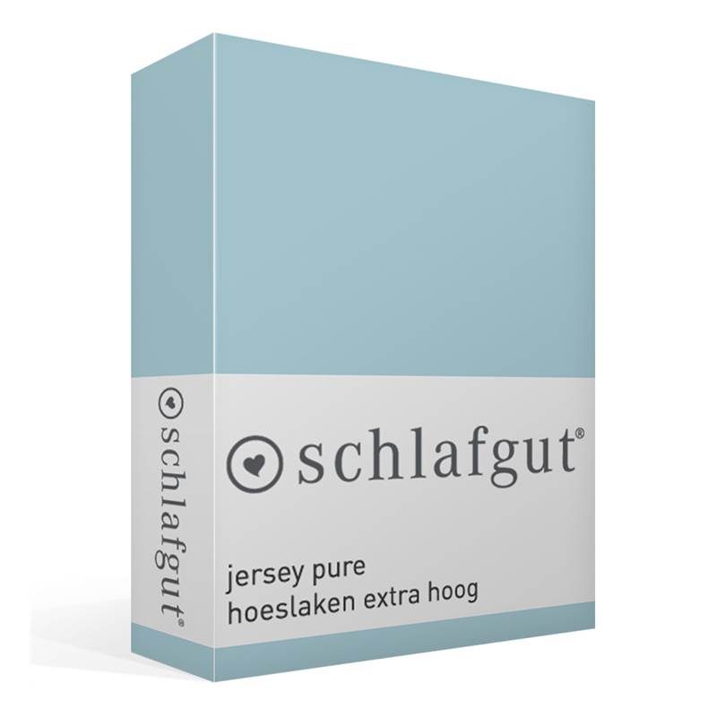 Schlafgut Jersey Pure hoeslaken extra hoog