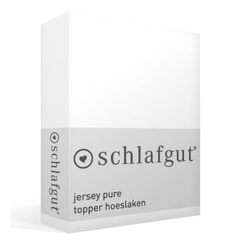 Schlafgut Jersey Pure topper hoeslaken