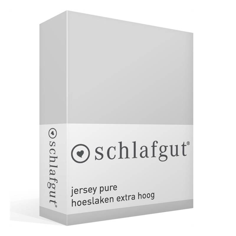 Schlafgut Jersey Pure hoeslaken extra hoog