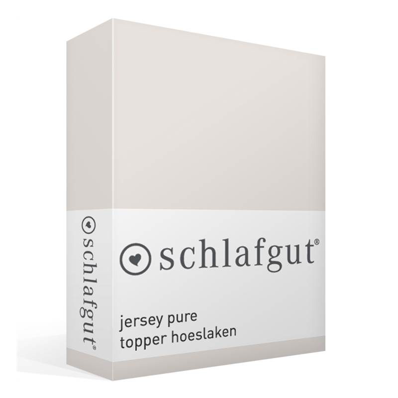 Schlafgut Jersey Pure topper hoeslaken