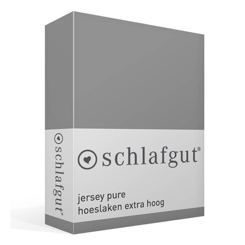 Schlafgut Jersey Pure hoeslaken extra hoog