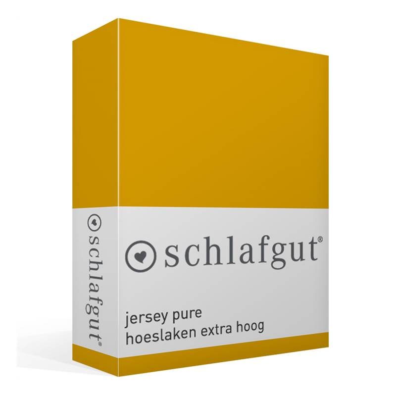 Schlafgut Jersey Pure hoeslaken extra hoog