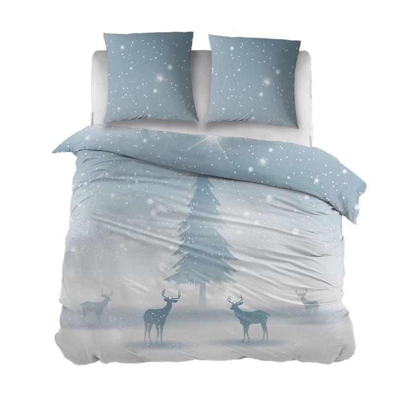 Snoozing Freya flanel dekbedovertrek