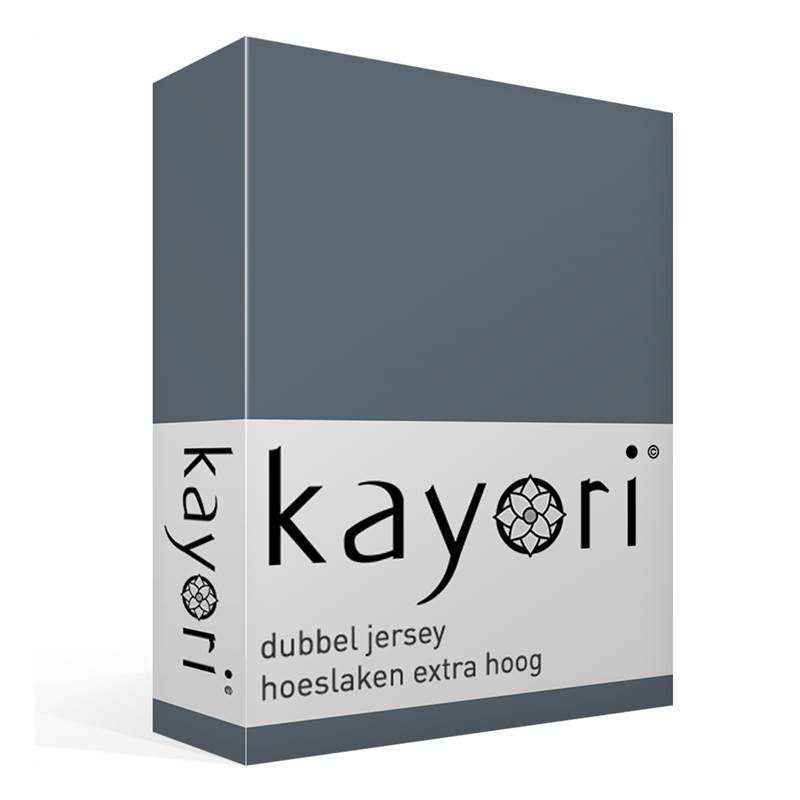 Kayori Saiko dubbel jersey hoeslaken extra hoog
