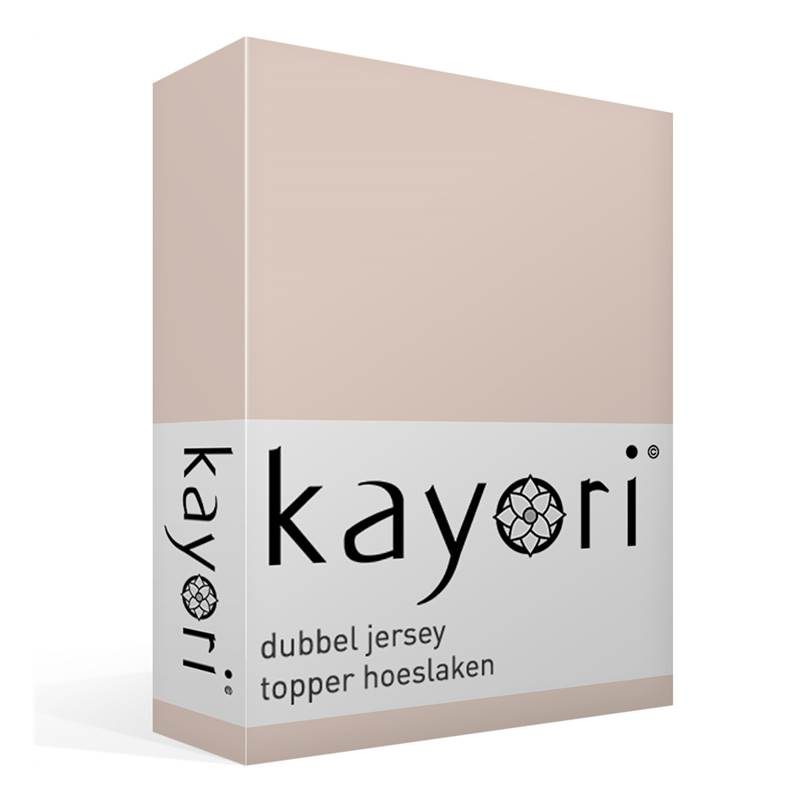 Kayori Saiko dubbel jersey topper hoeslaken