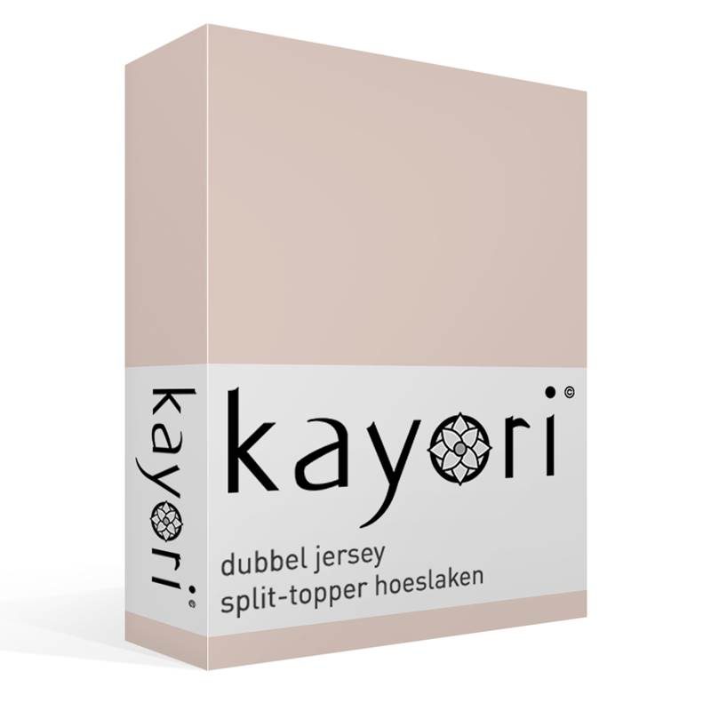 Kayori Saiko dubbel jersey split-topper hoeslaken