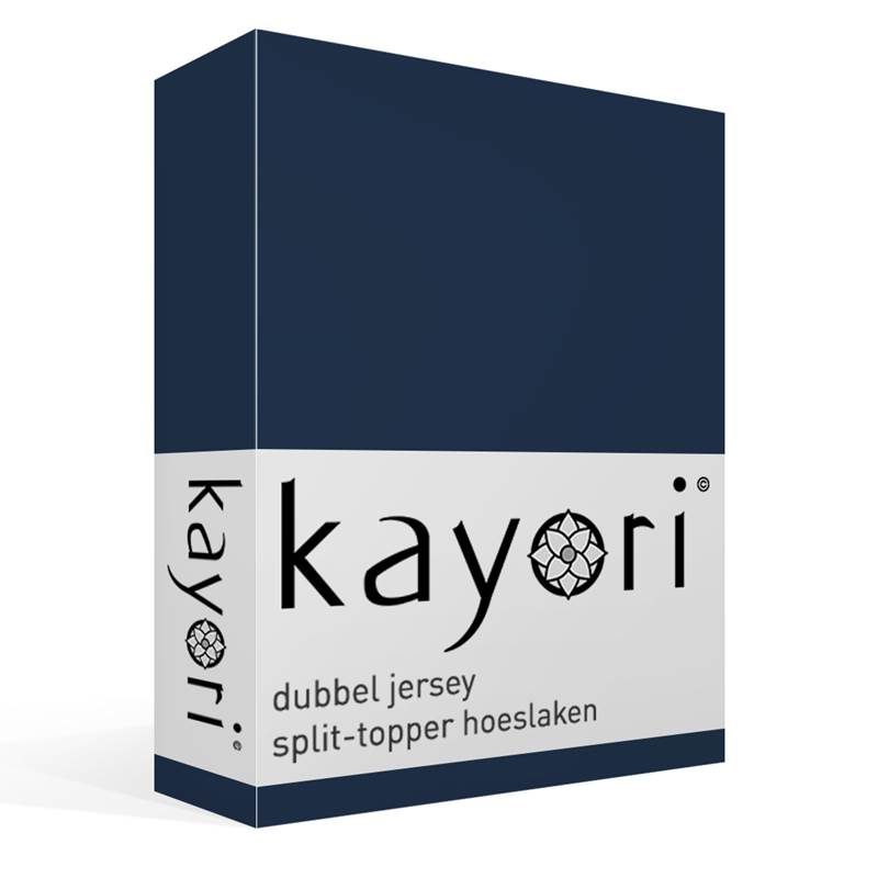 Kayori Saiko dubbel jersey split-topper hoeslaken