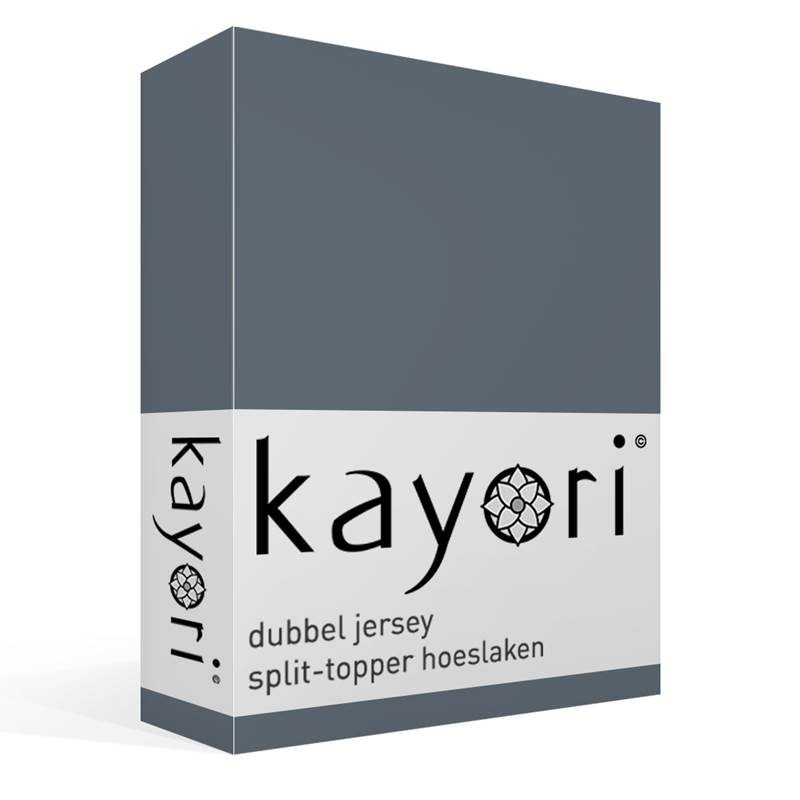 Kayori Saiko dubbel jersey split-topper hoeslaken