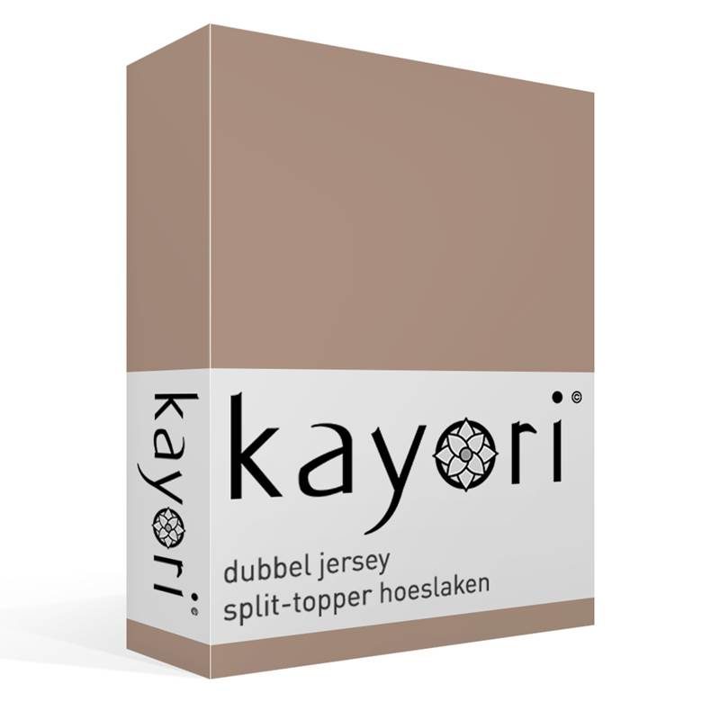 Kayori Saiko dubbel jersey split-topper hoeslaken