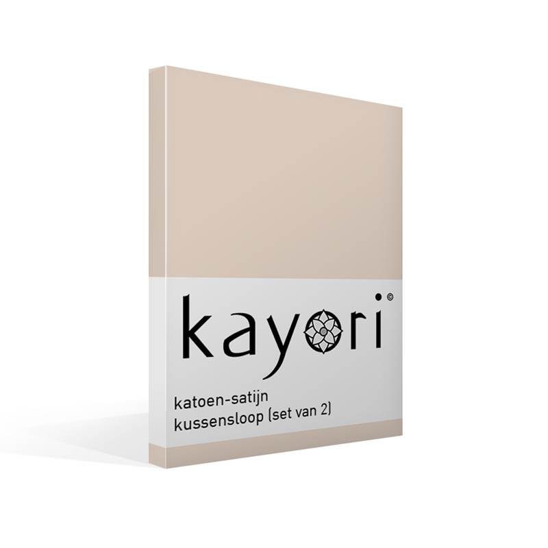 Kayori Edo katoen-satijn kussenslopen (set van 2)