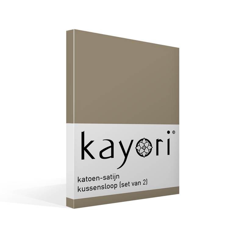 Kayori Edo katoen-satijn kussenslopen (set van 2)