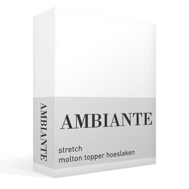 Ambiante stretch topper molton hoeslaken