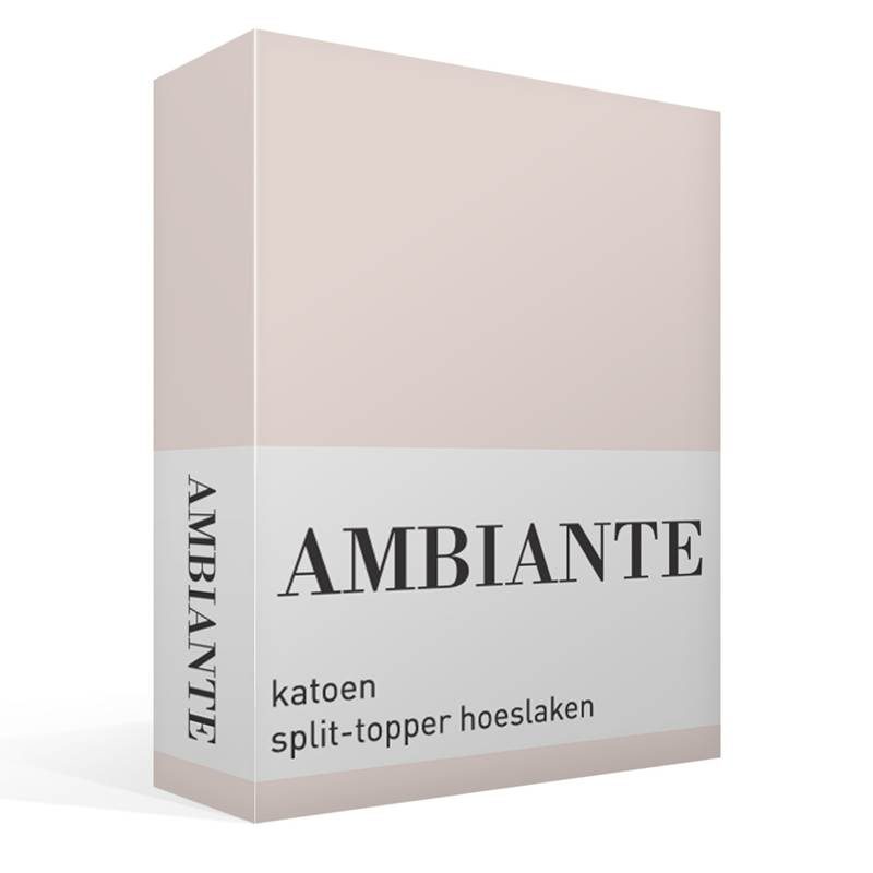 Ambiante Cotton Uni split-topper hoeslaken