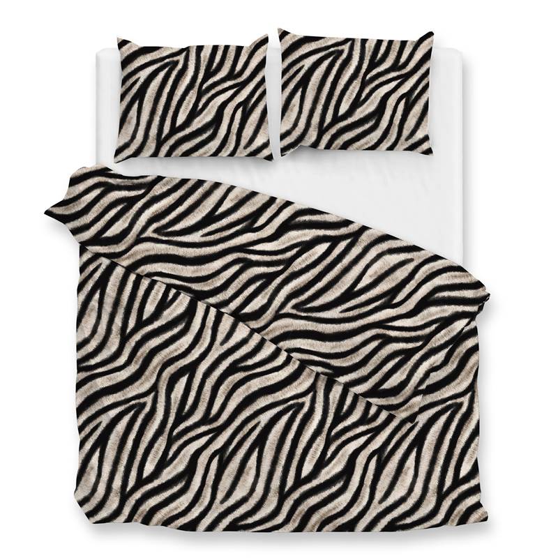 Zohome Zebrato flanel dekbedovertrek