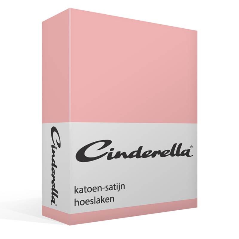 Cinderella katoen-satijn hoeslaken